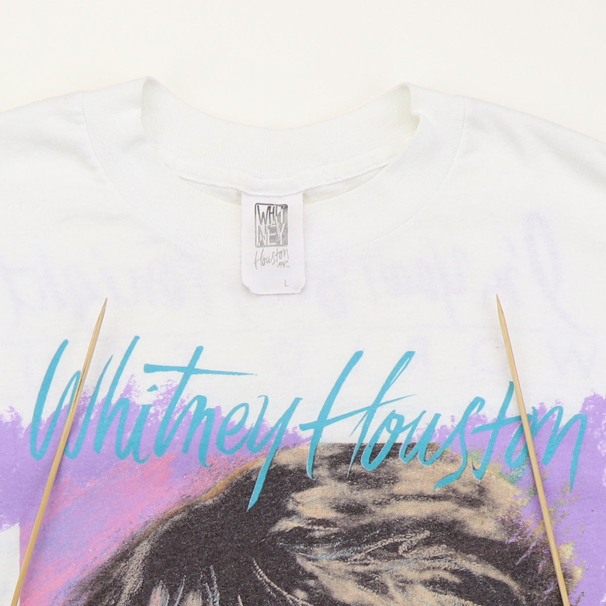 1991 Whitney Houston I'm Your Baby Tonight Tour Shirt