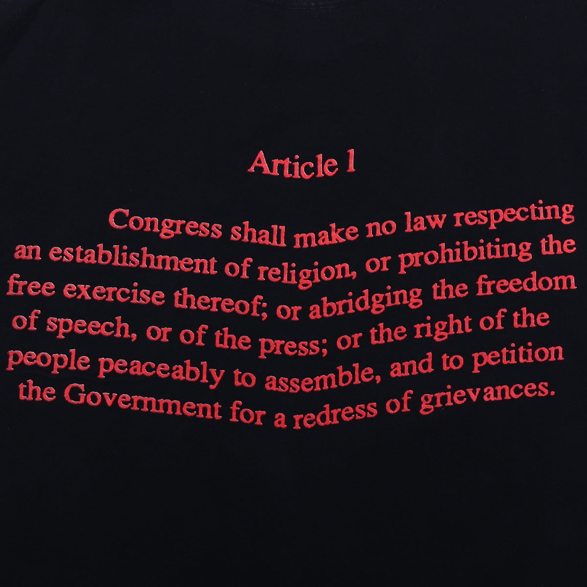 1990 Jane's Addiction Article 1 Shirt