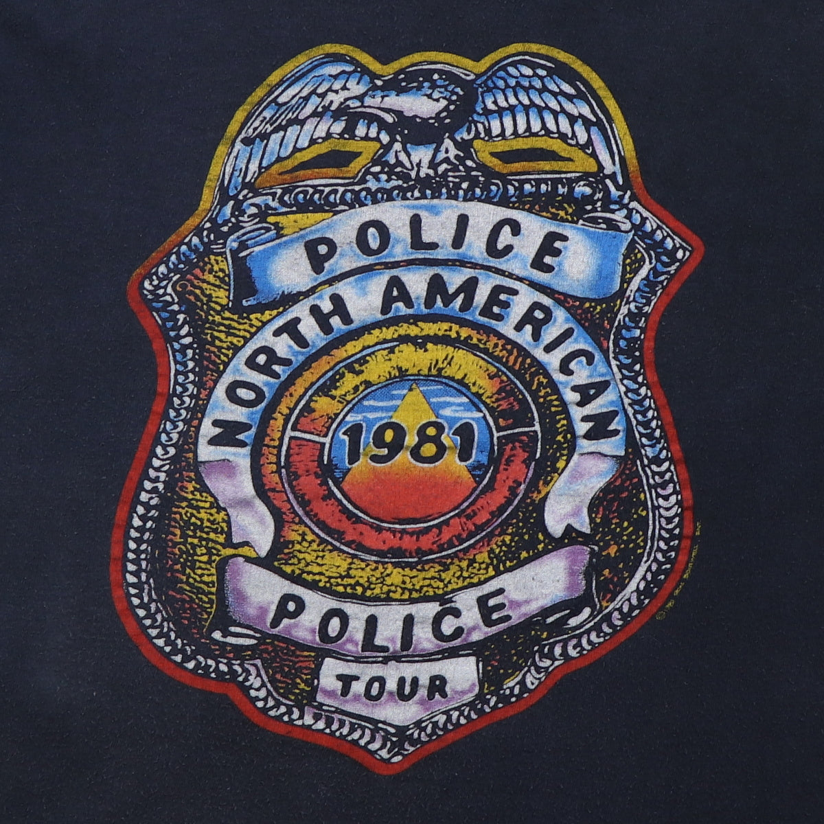 1981 Police North American Tour Shirt