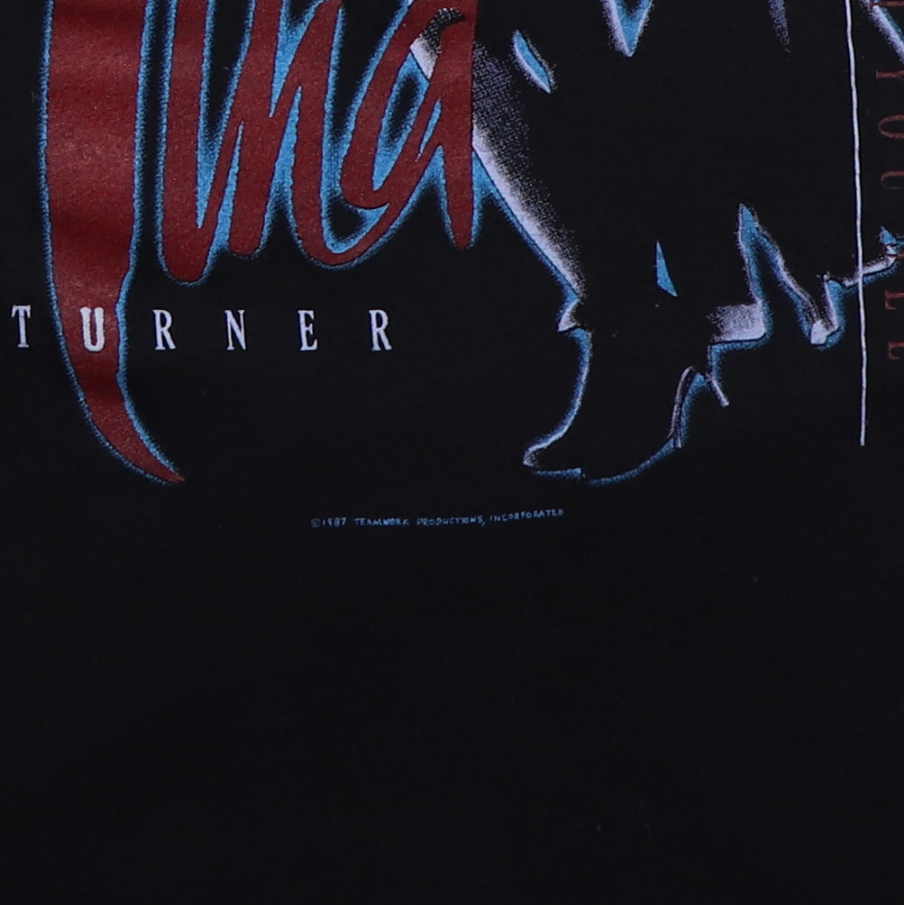 1987 Tina Turner What You Get Is What You See Tour Shirt
