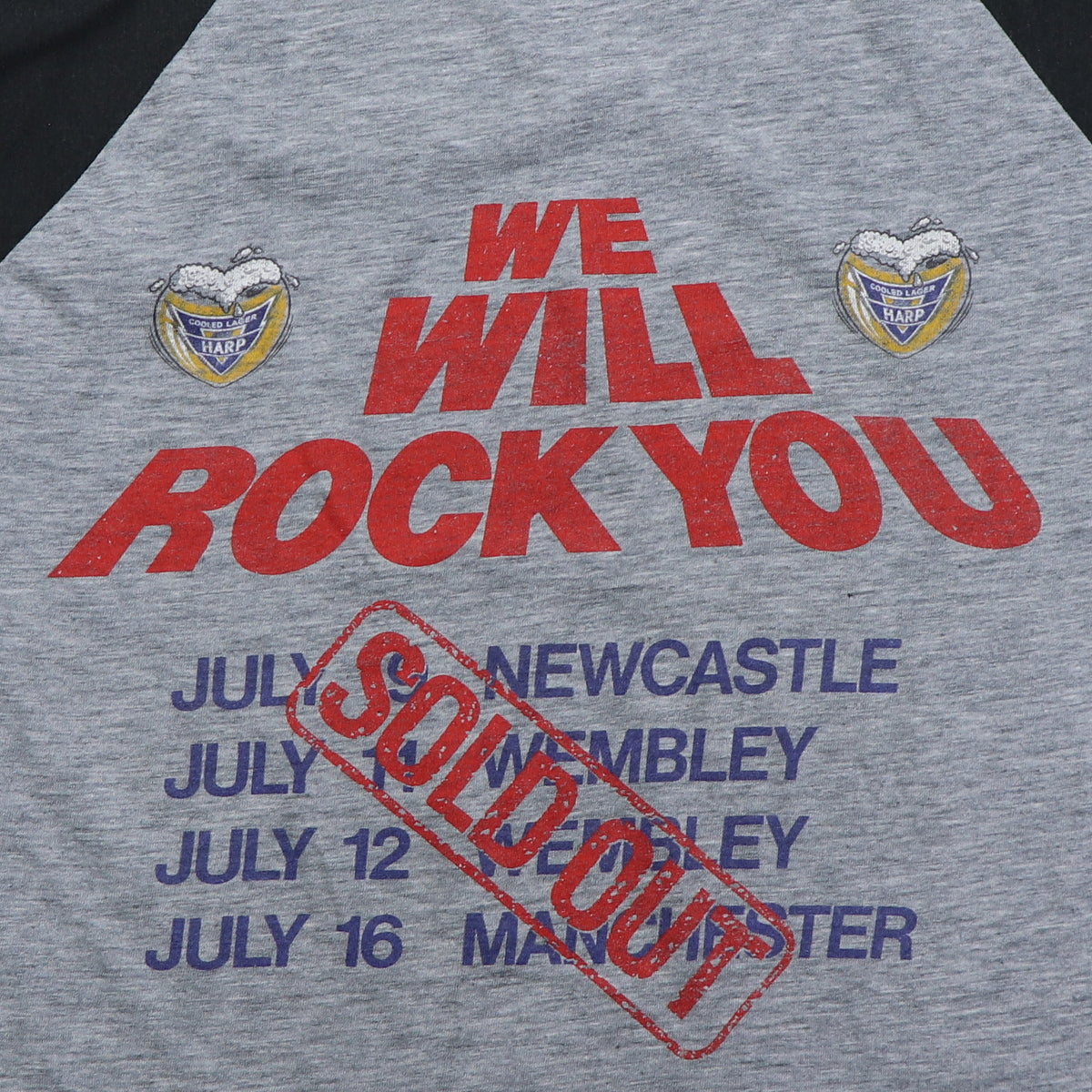 1986 Queen Tour Jersey Shirt