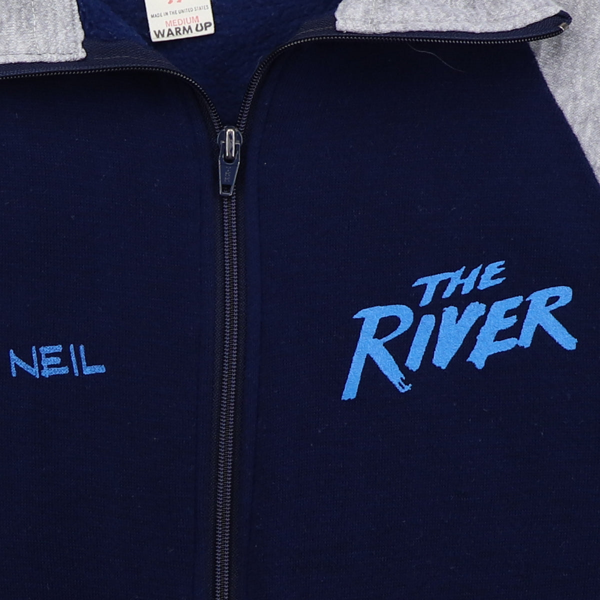 1980 Bruce Springsteen The River Crew Zip Jacket