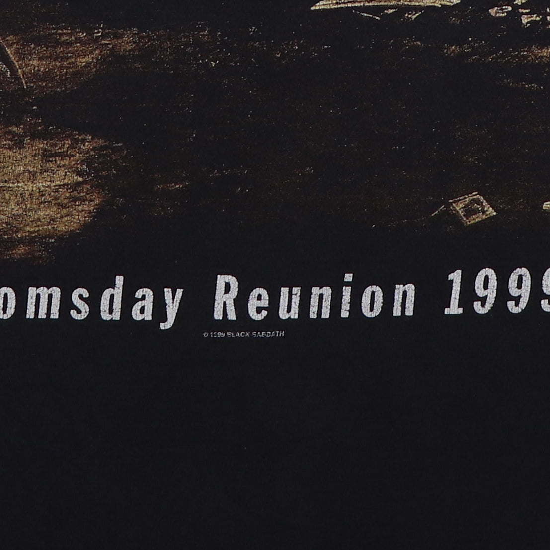 1999 Black Sabbath Doomsday Reunion Tour Shirt