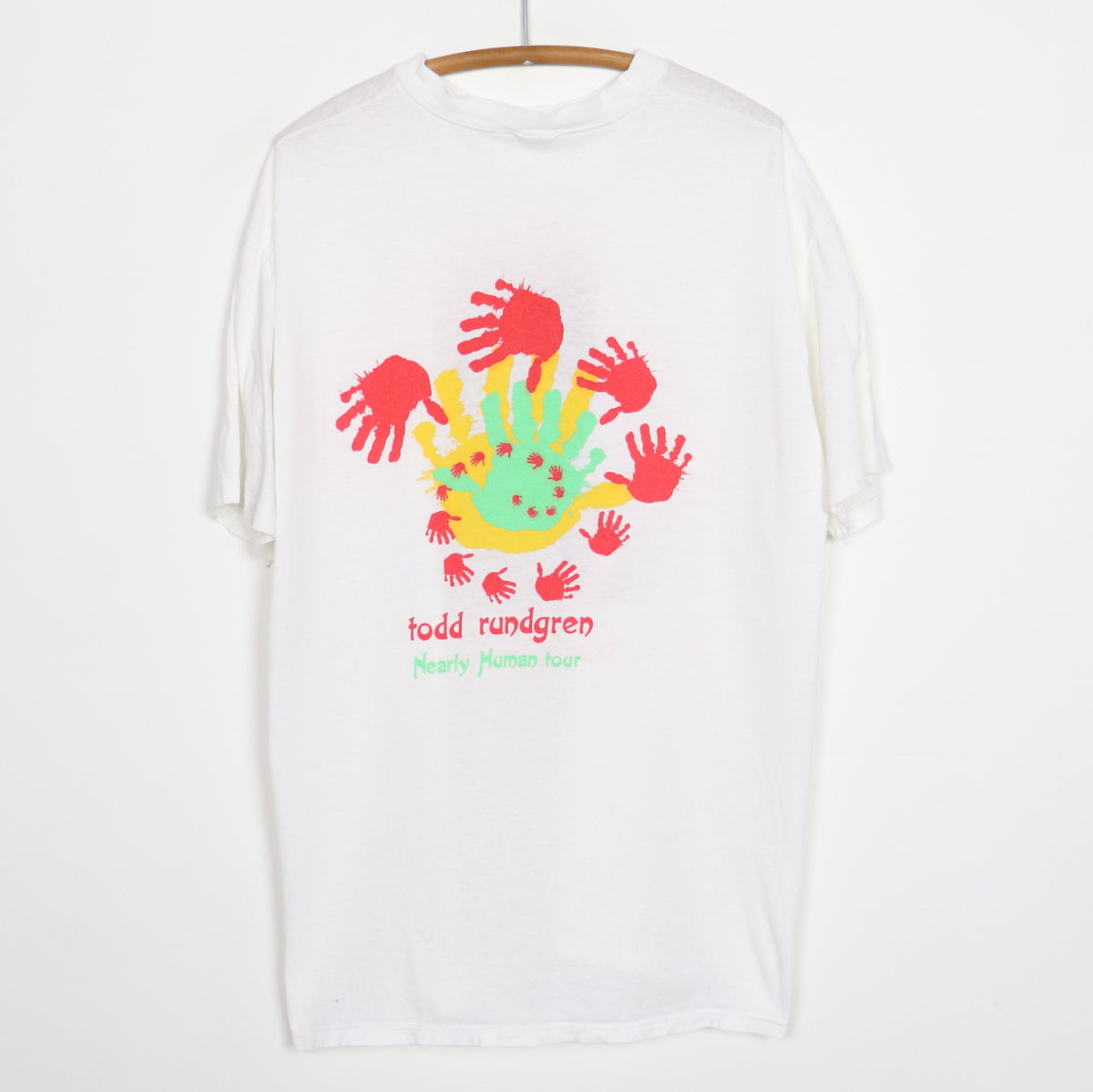 1989 Todd Rundgren Nearly Human Tour Shirt