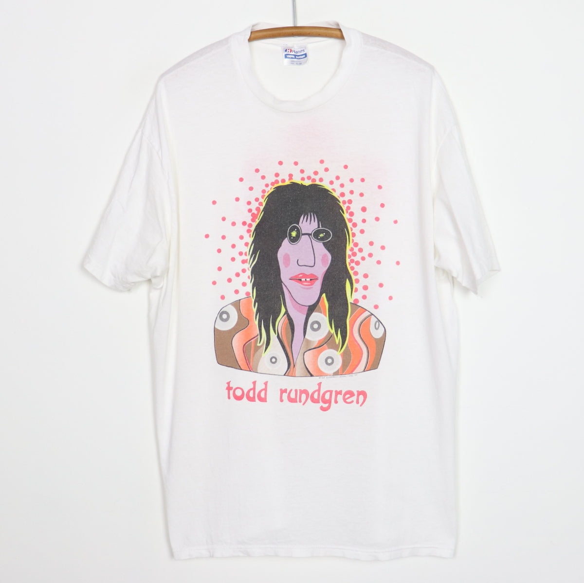 1989 Todd Rundgren Nearly Human Tour Shirt | Authentic Vintage Tee 