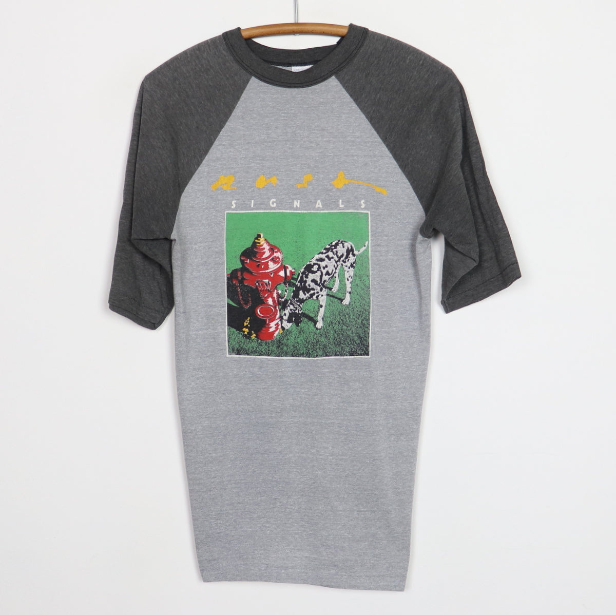 1982 Rush Signals New World Tour Jersey Shirt | WyCo Vintage