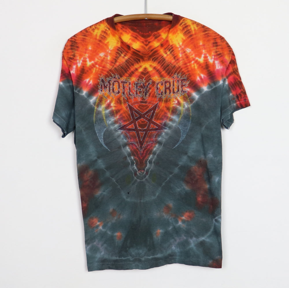 1980s Motley Crue Symmetria Tie Dye Shirt
