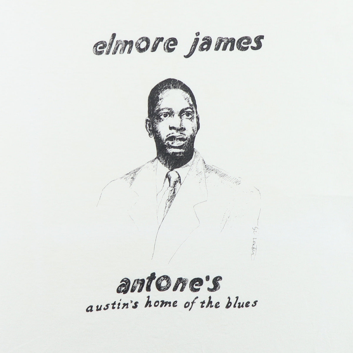 1990s Elmore James Antone's Austin Texas Shirt