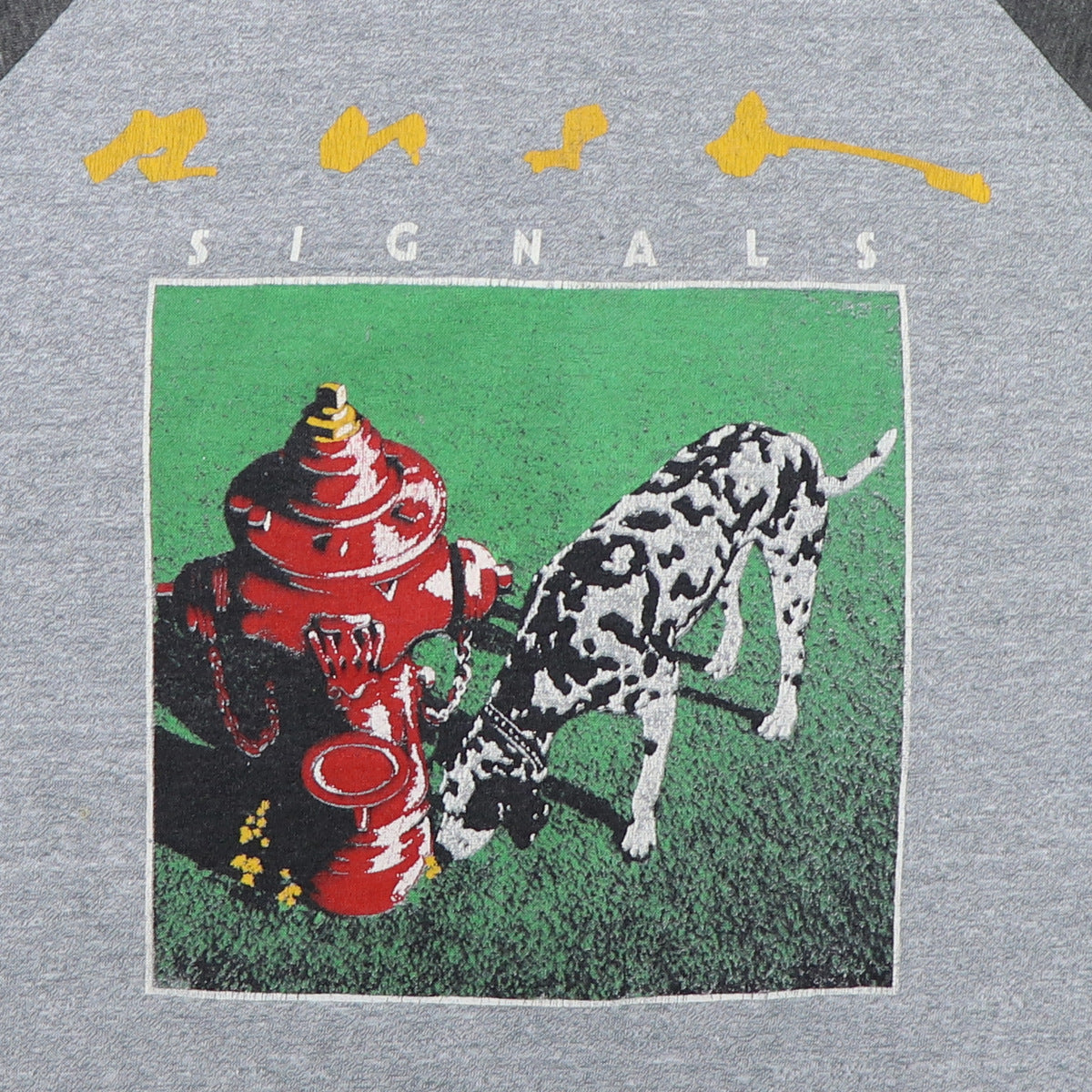 1982 Rush Signals New World Tour Jersey Shirt