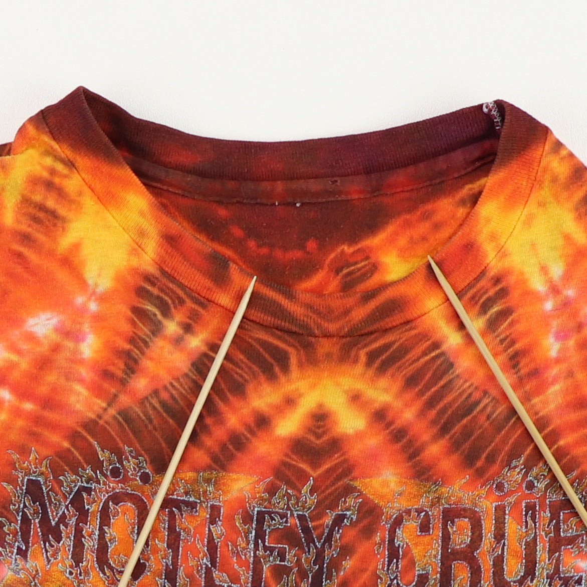1980s Motley Crue Symmetria Tie Dye Shirt