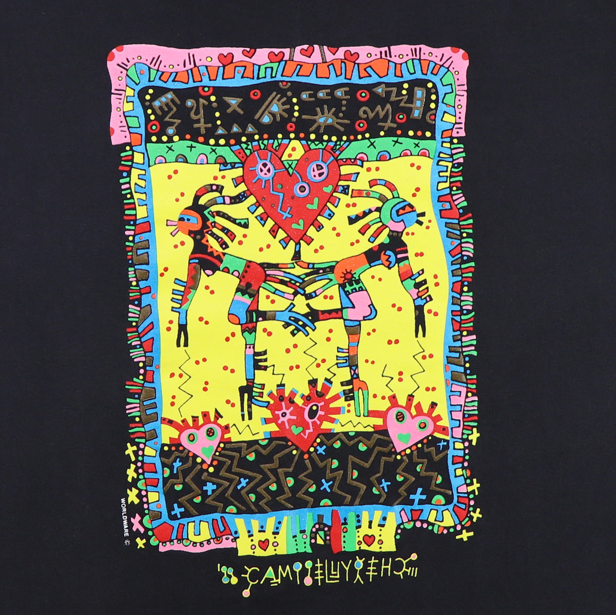 1990s Worldware Art Shirt