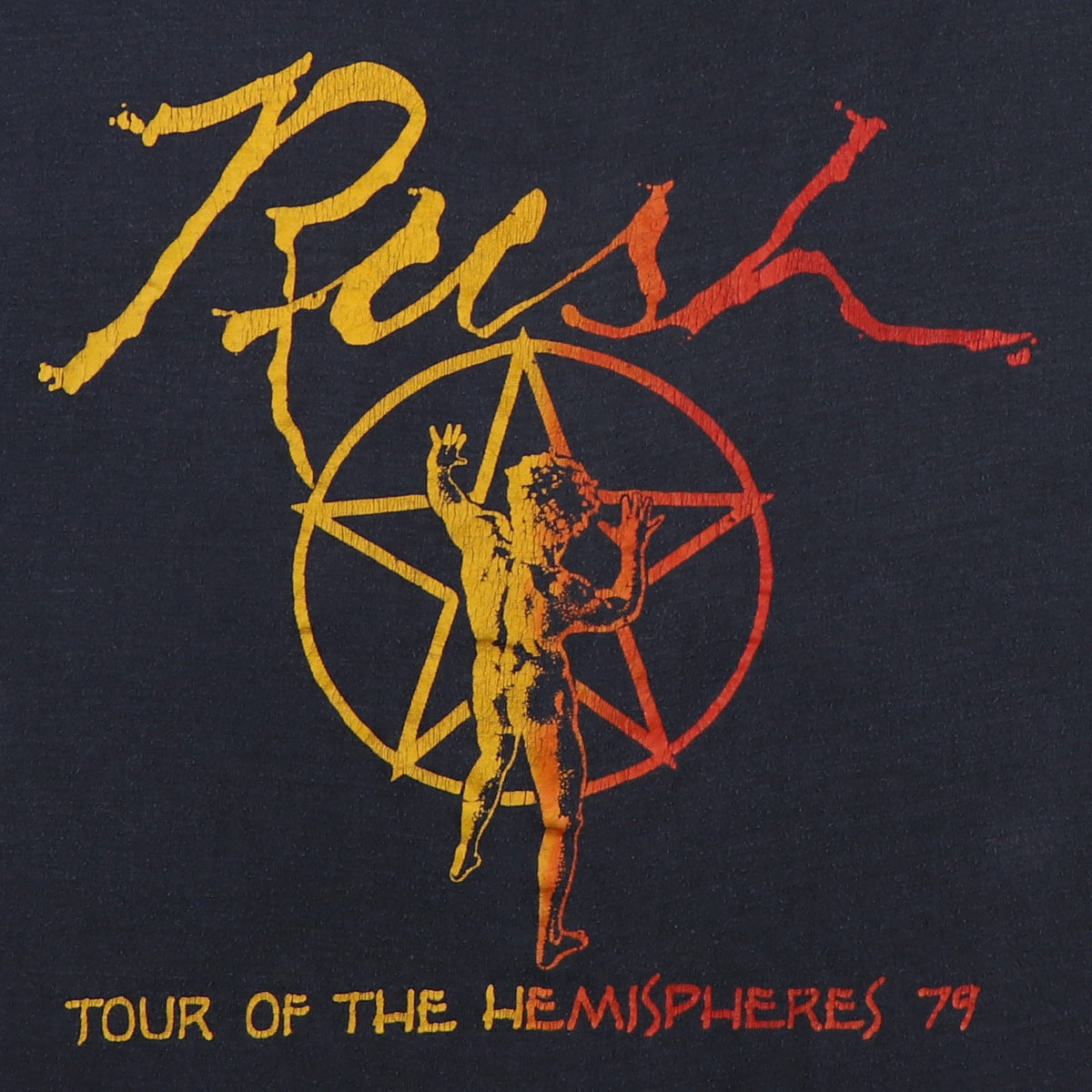1979 Rush Tour Of The Hemispheres Shirt
