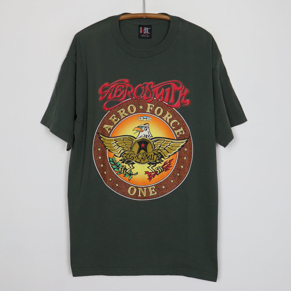 1998 Aerosmith Nothing Can Stop This Rock World Tour Shirt