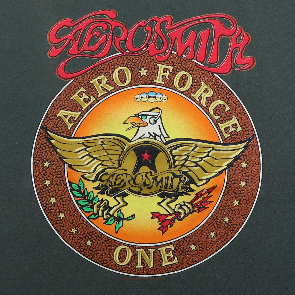 1998 Aerosmith Nothing Can Stop This Rock World Tour Shirt