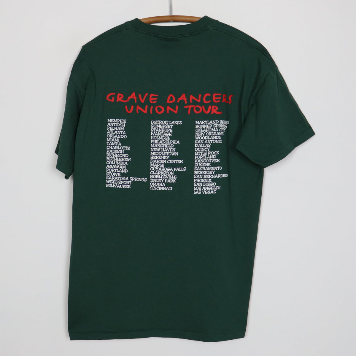 1992 Soul Asylum Grave Dancers Union Tour Shirt