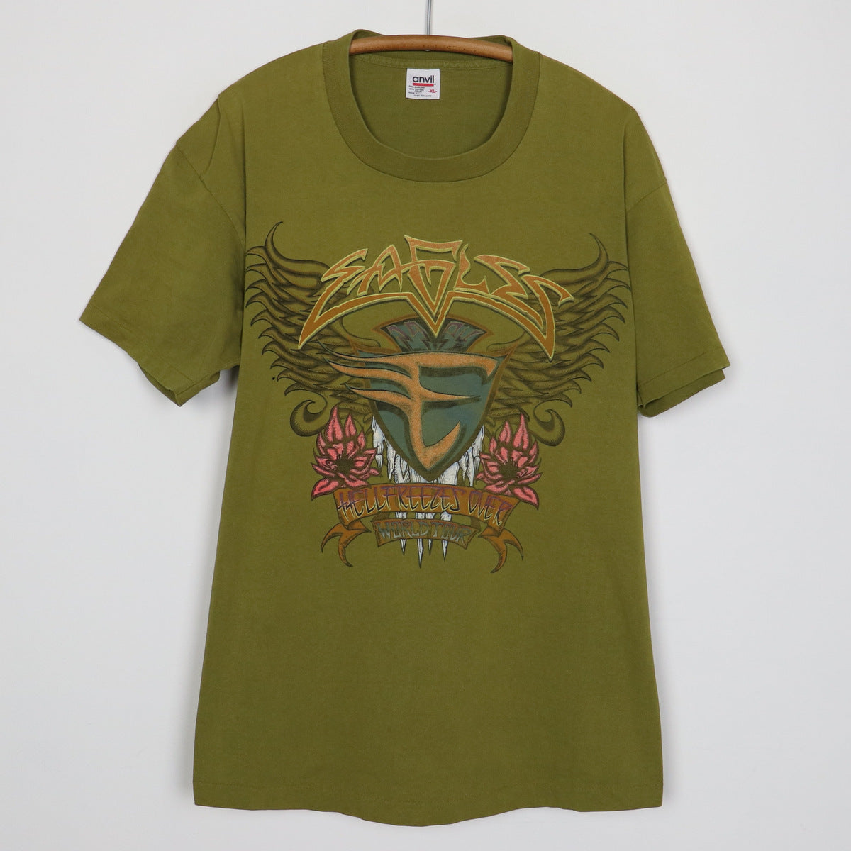1994 Eagles Hell Freezes Over World Tour Shirt | Authentic Vintage