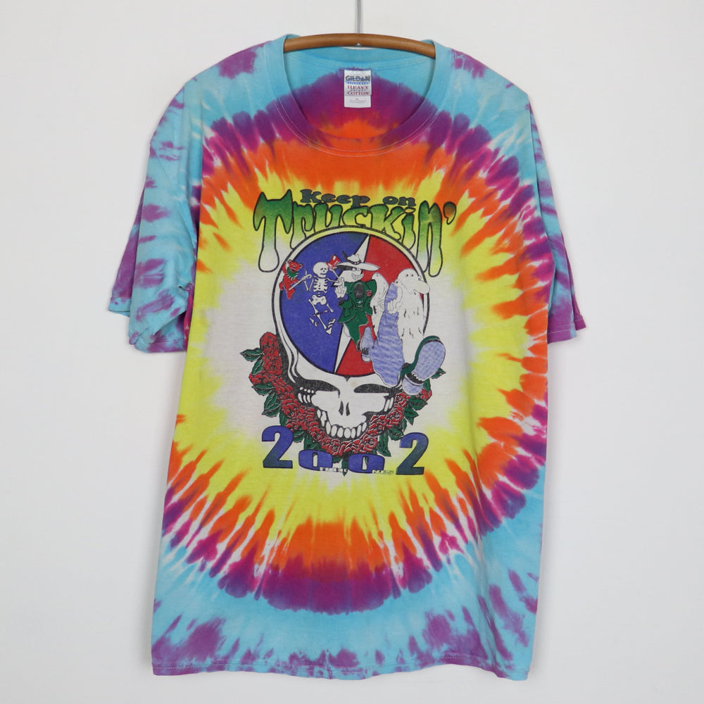 2002 The Other Ones Grateful Dead Reunion Tour Tie Dye Shirt
