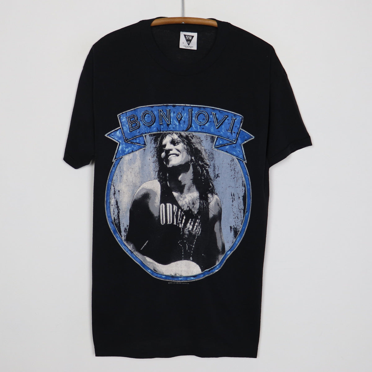 1989 Bon Jovi Shirt | Authentic Vintage Tee – WyCo Vintage
