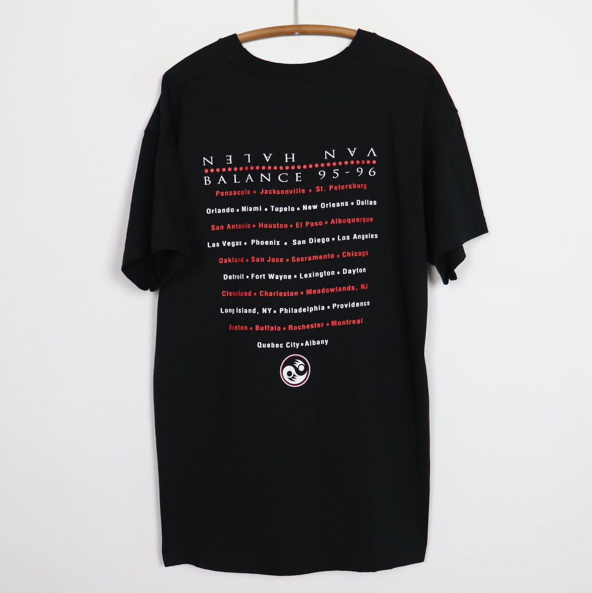 1995 Van Halen Balance Tour Shirt