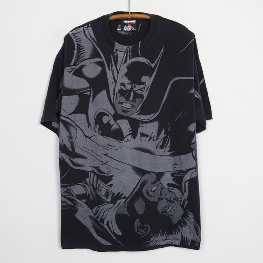 1992 Batman DC Comics All Over Print Shirt