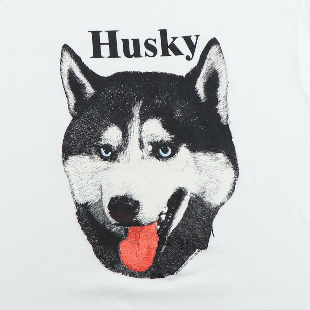 1980s Husky Dog Shirt