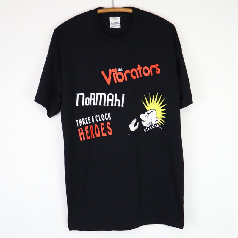 1990s The Vibrators Three O Clock Heroes Shirt | Authentic Vintage
