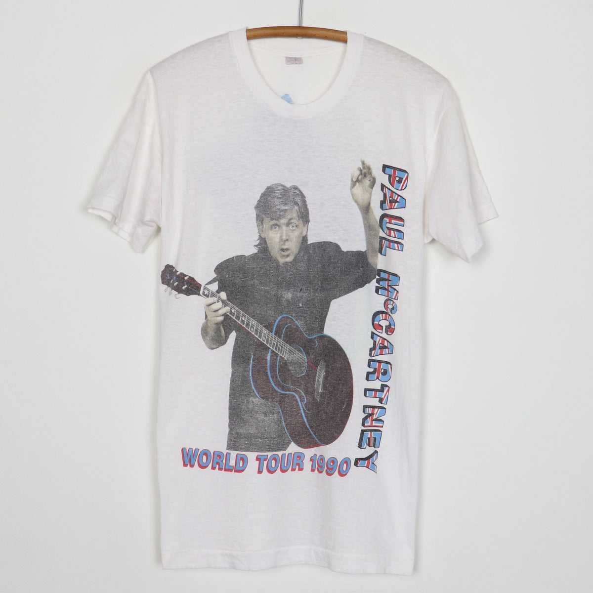 1990 Paul McCartney Friends Of The Earth World Tour Shirt – WyCo