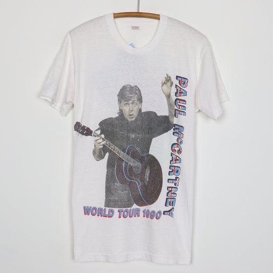1990 Paul McCartney Friends Of The Earth World Tour Shirt