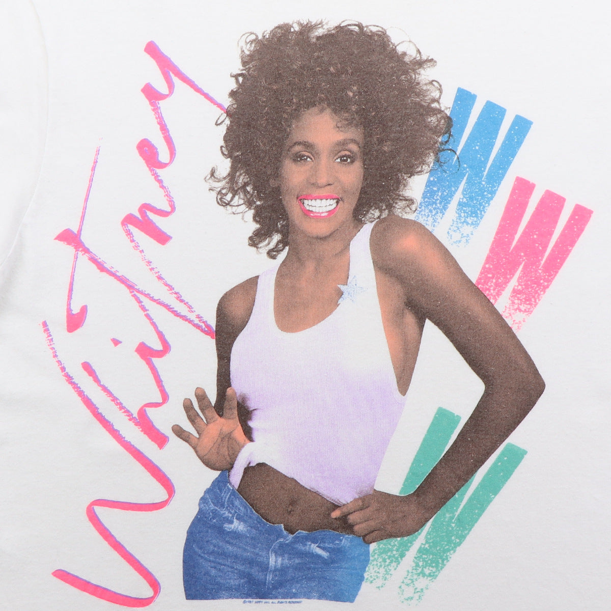 1987 Whitney Houston Shirt