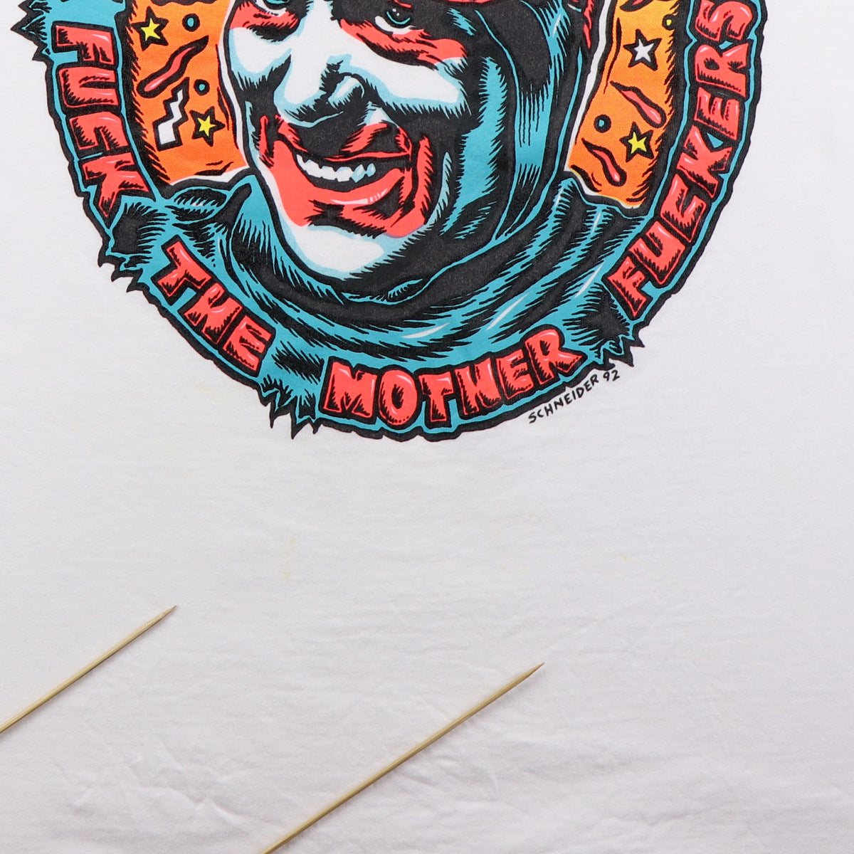 1992 Joe Rockhead Fuck The Mother Fuckers Shirt