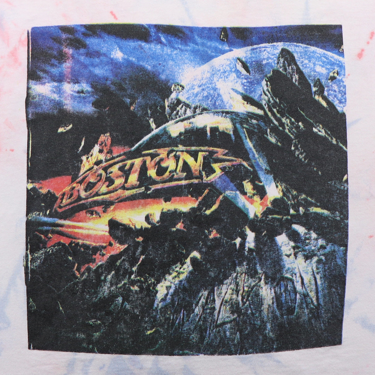 1995 Boston Walk On Tour Tie Dye Shirt