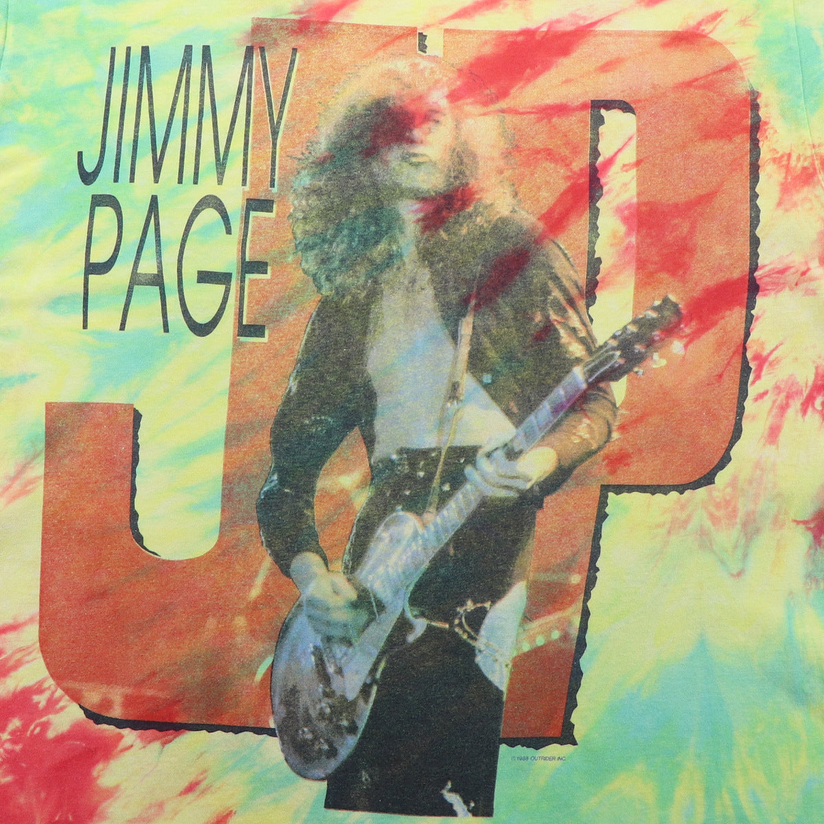1988 Jimmy Page Tie Dye Shirt