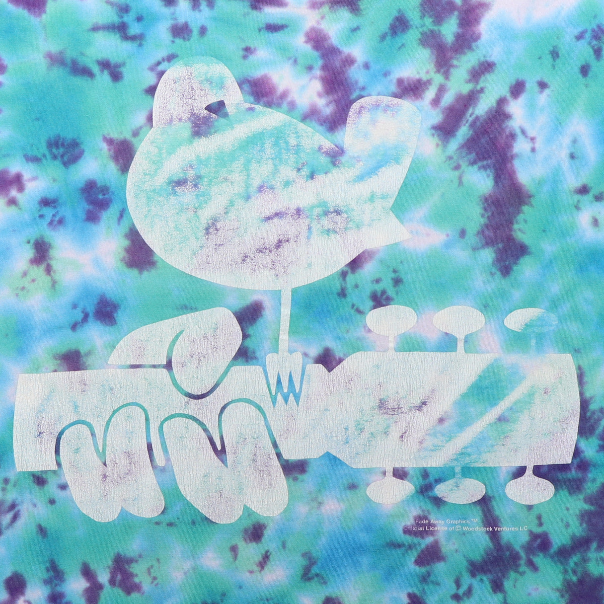 1994 Woodstock Music Festival Concert Tie Dye Shirt