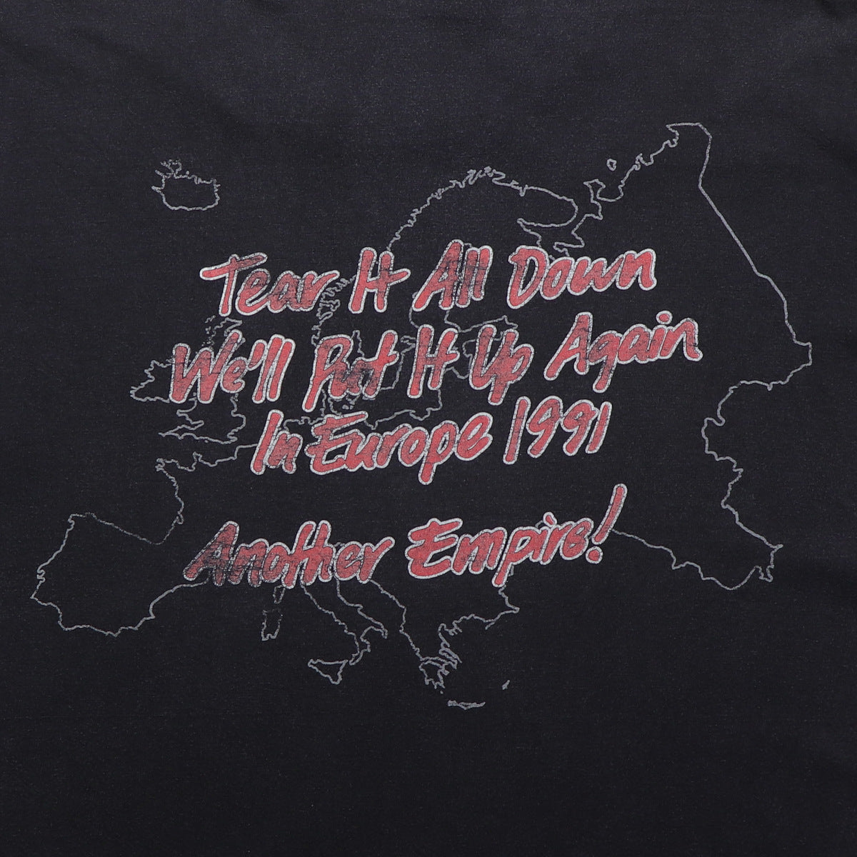 1991 Queensryche Empire European Tour Shirt