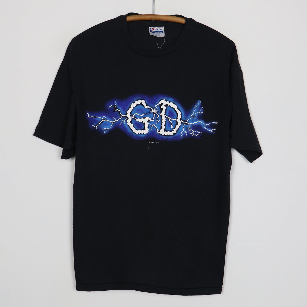 1986 Grateful Dead Ride The Lightning Oakland Coliseum Concert Shirt