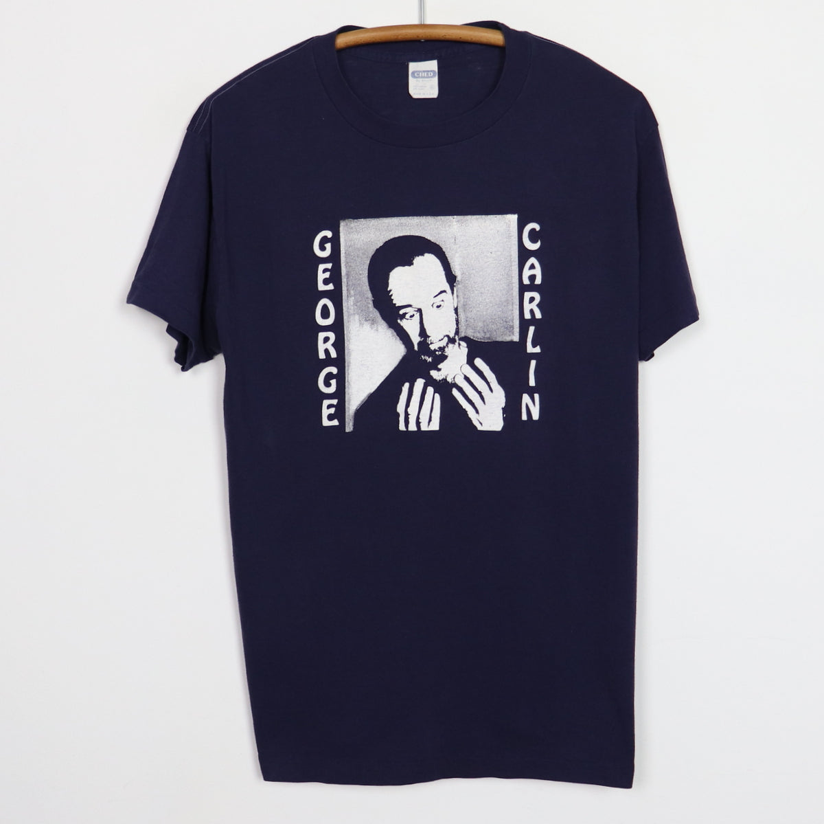 1980s George Carlin It Only Hurts When I Think Shirt