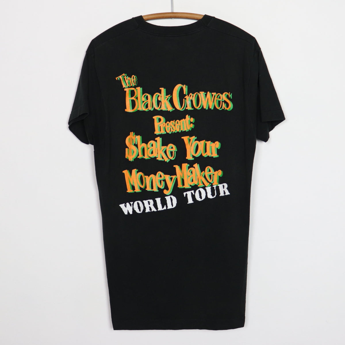 1990 Black Crowes Shake Your Money Maker World Tour Shirt