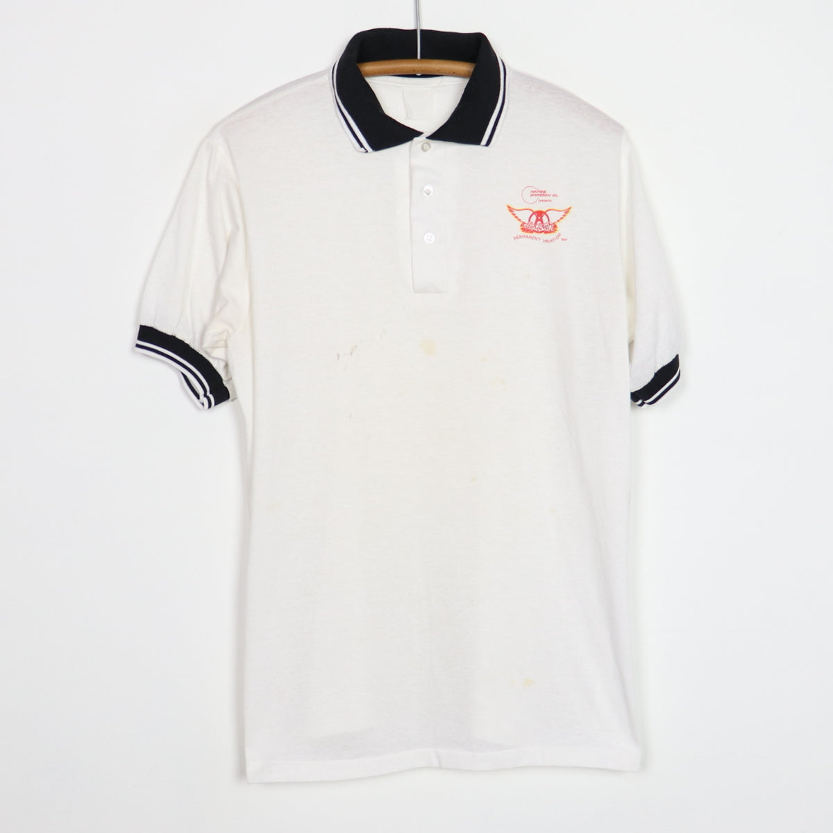 1987 Aerosmith Permanent Vacation Tour Crew Neck Shirt