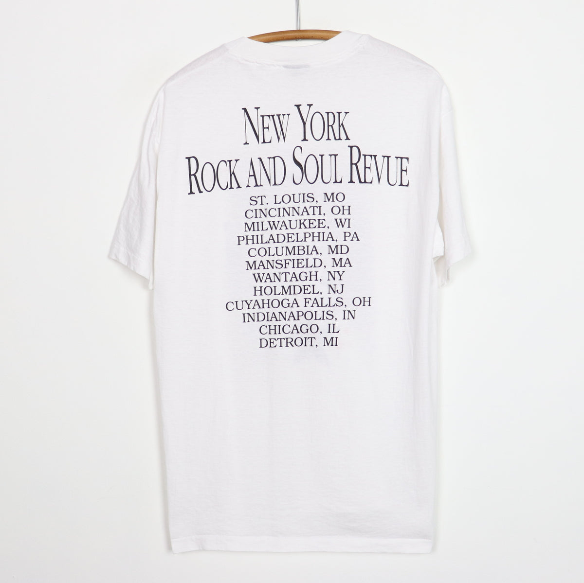 1992 New York Rock And Soul Revue Shirt