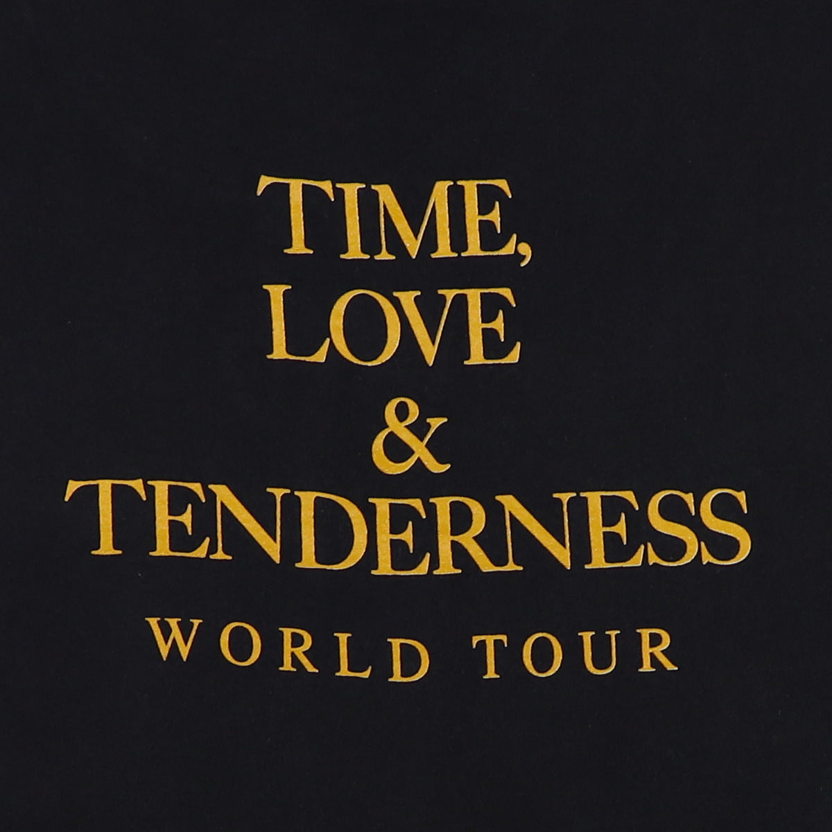 1991 Michael Bolton Time Love & Tenderness World Tour Shirt