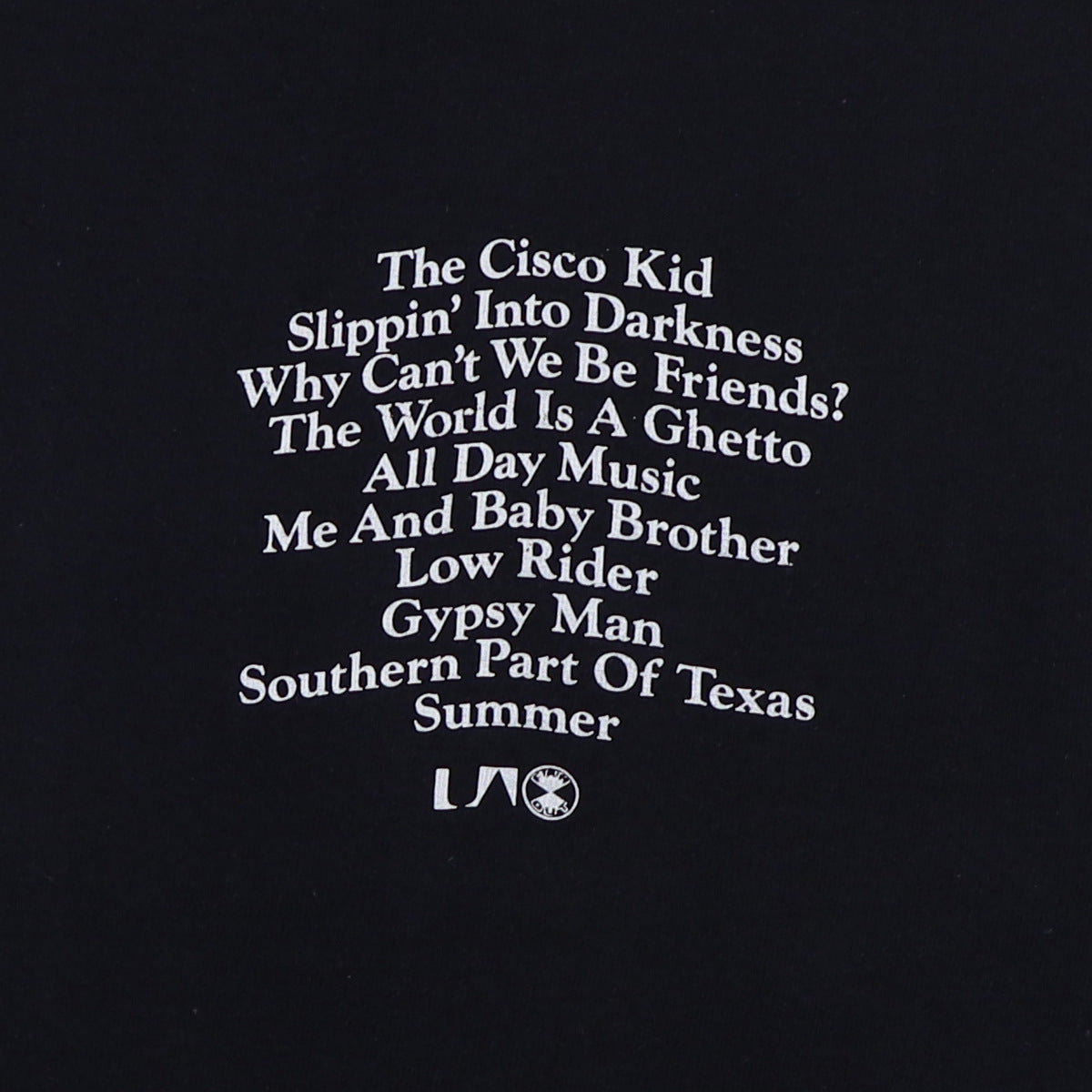 1976 War Greatest Hits Promo Shirt