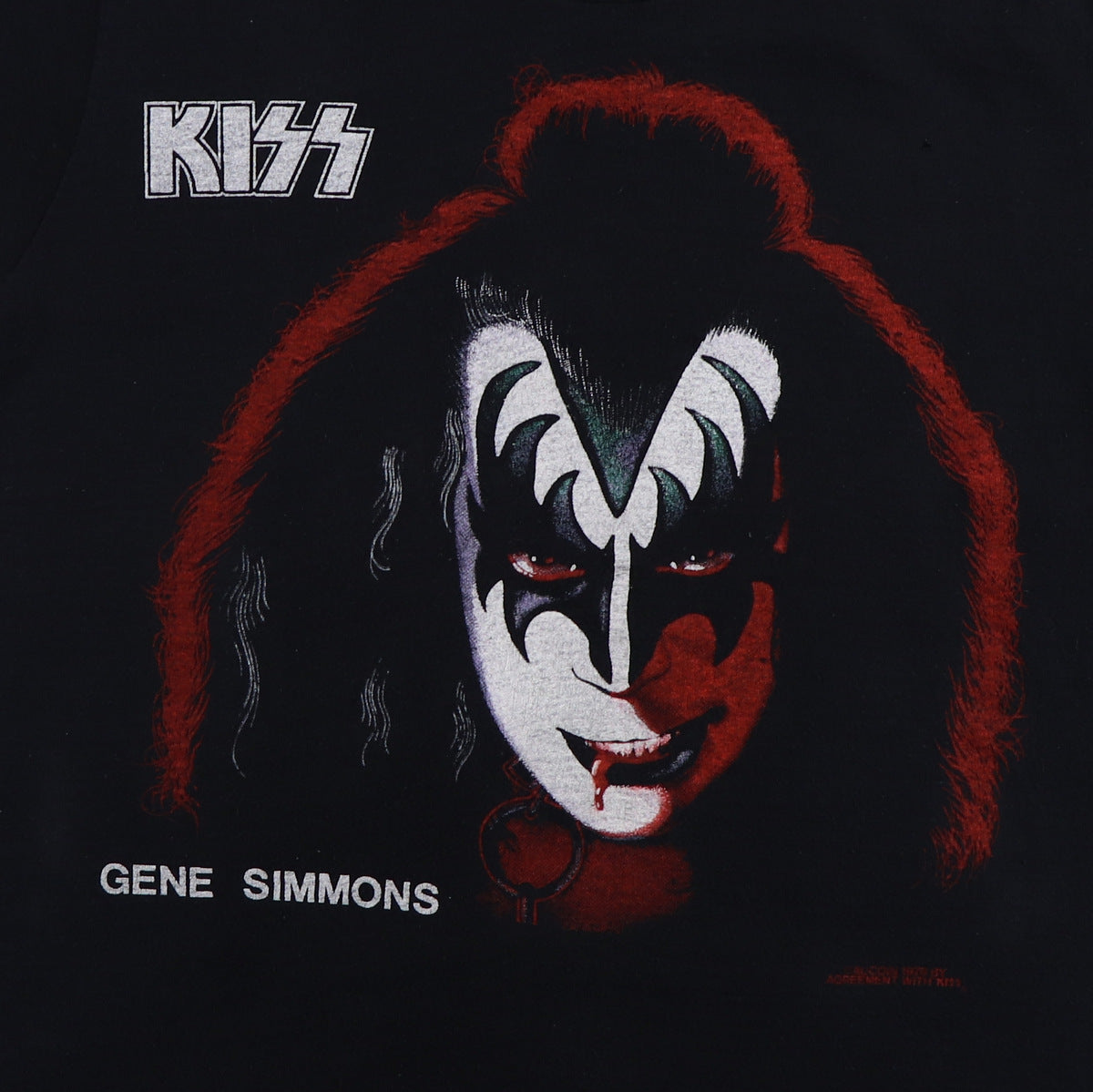 1978 Kiss Gene Simmons Shirt
