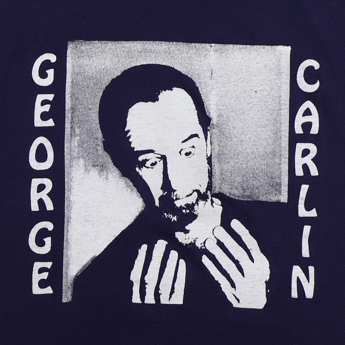 1980s George Carlin It Only Hurts When I Think Shirt