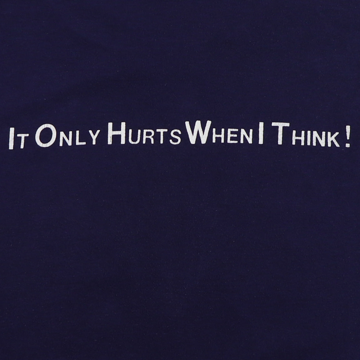 1980s George Carlin It Only Hurts When I Think Shirt