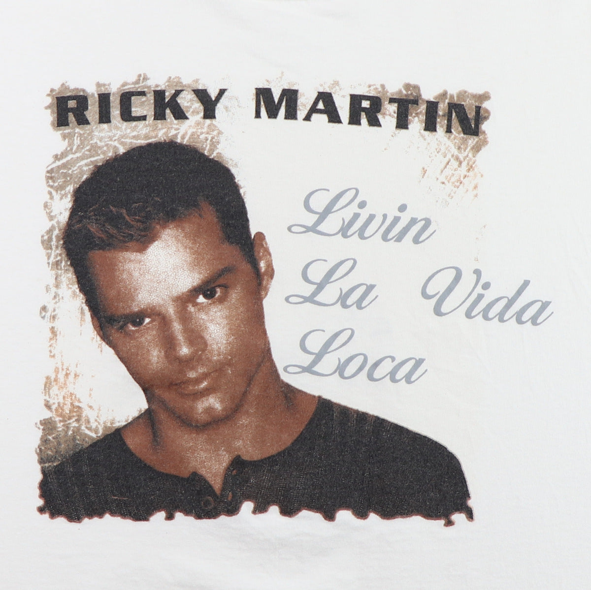 1999 Ricky Martin Livin' La Vida Loca Shirt