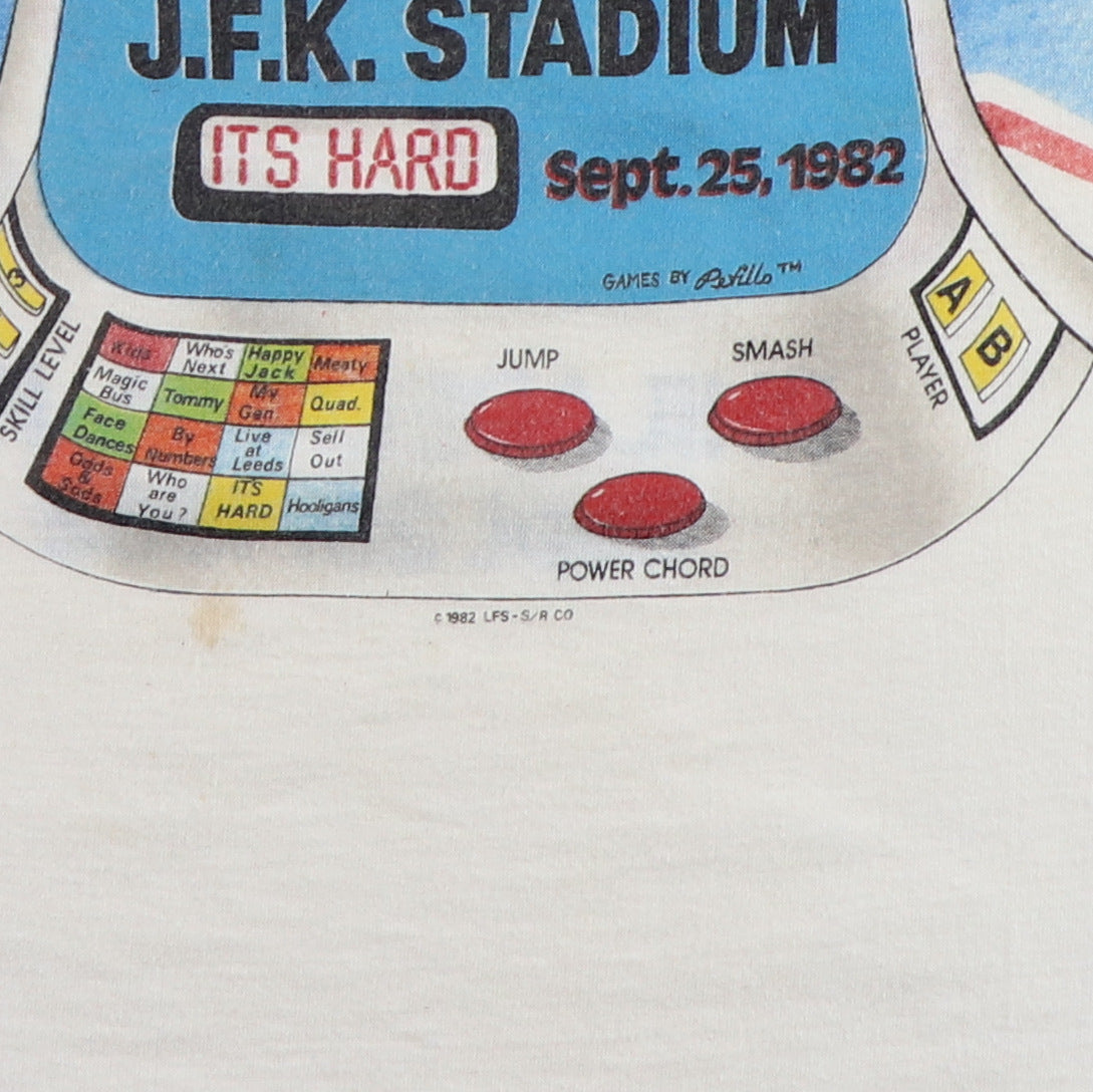 1982 The Who & The Clash Tour Jersey Shirt