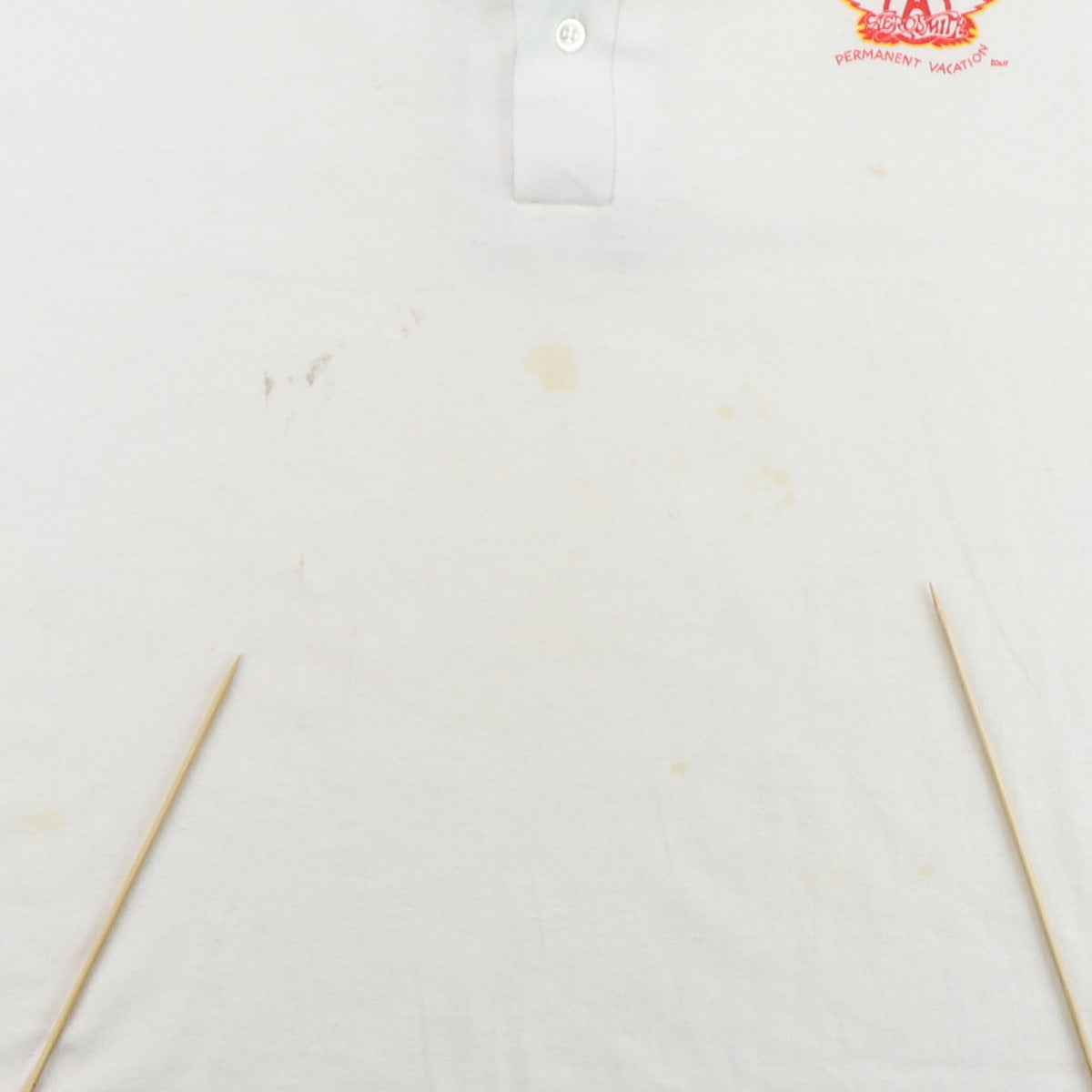 1987 Aerosmith Permanent Vacation Tour Crew Neck Shirt