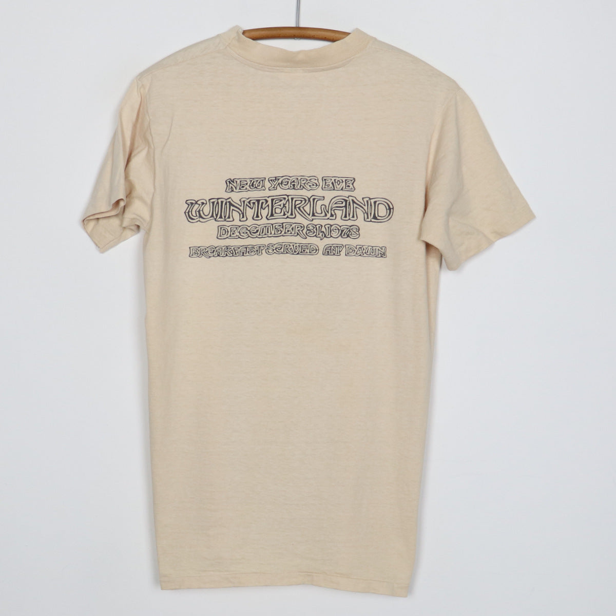 1978 Grateful Dead New Year's Eve Winterland Concert Shirt