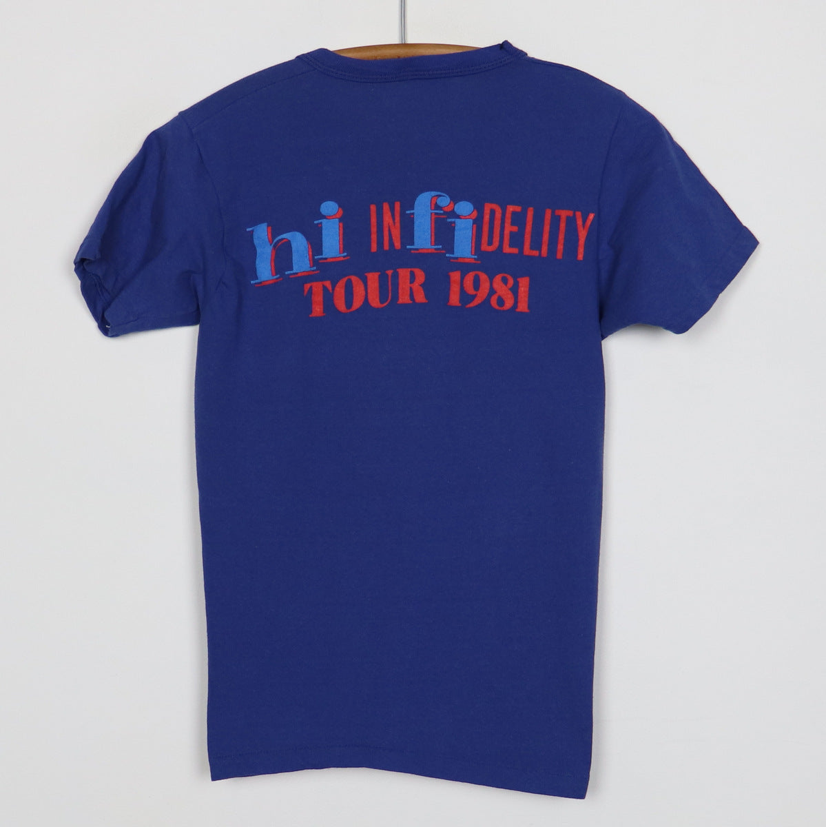 1981 REO Speedwagon Hi Infidelity Tour Shirt