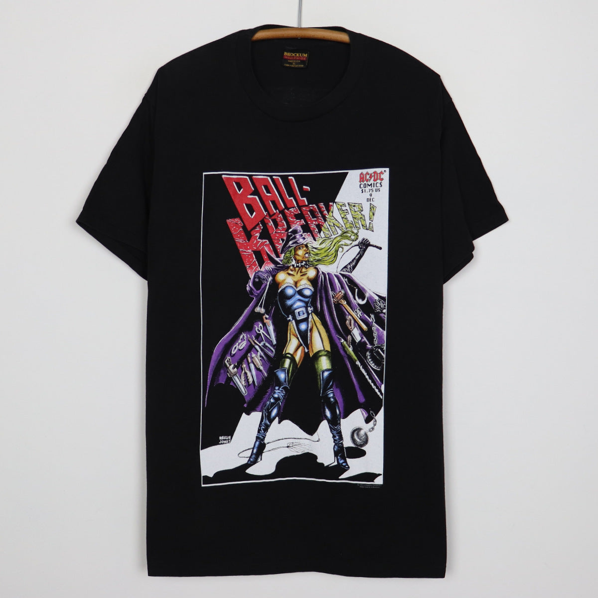 1995 ACDC Ballbreaker Comic Book Shirt